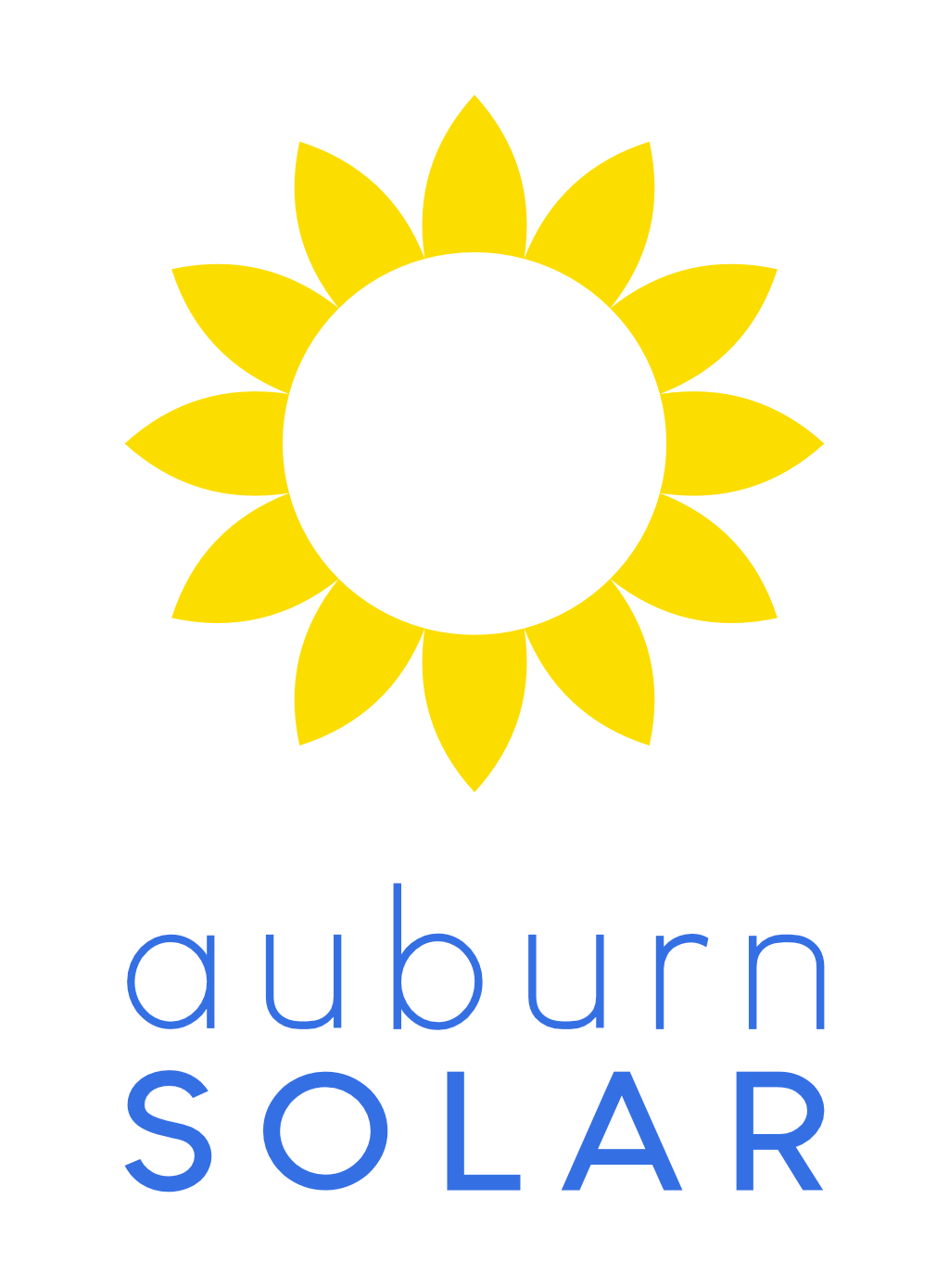 Auburn Solar stacked logo