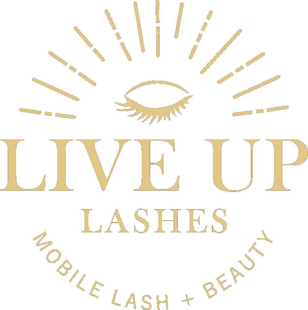Live Up Lashes mark on dark