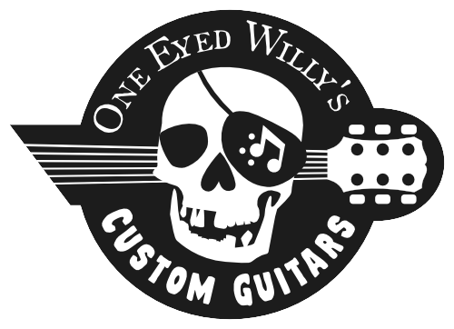 One Eyed Willy's Custom Guitars badge