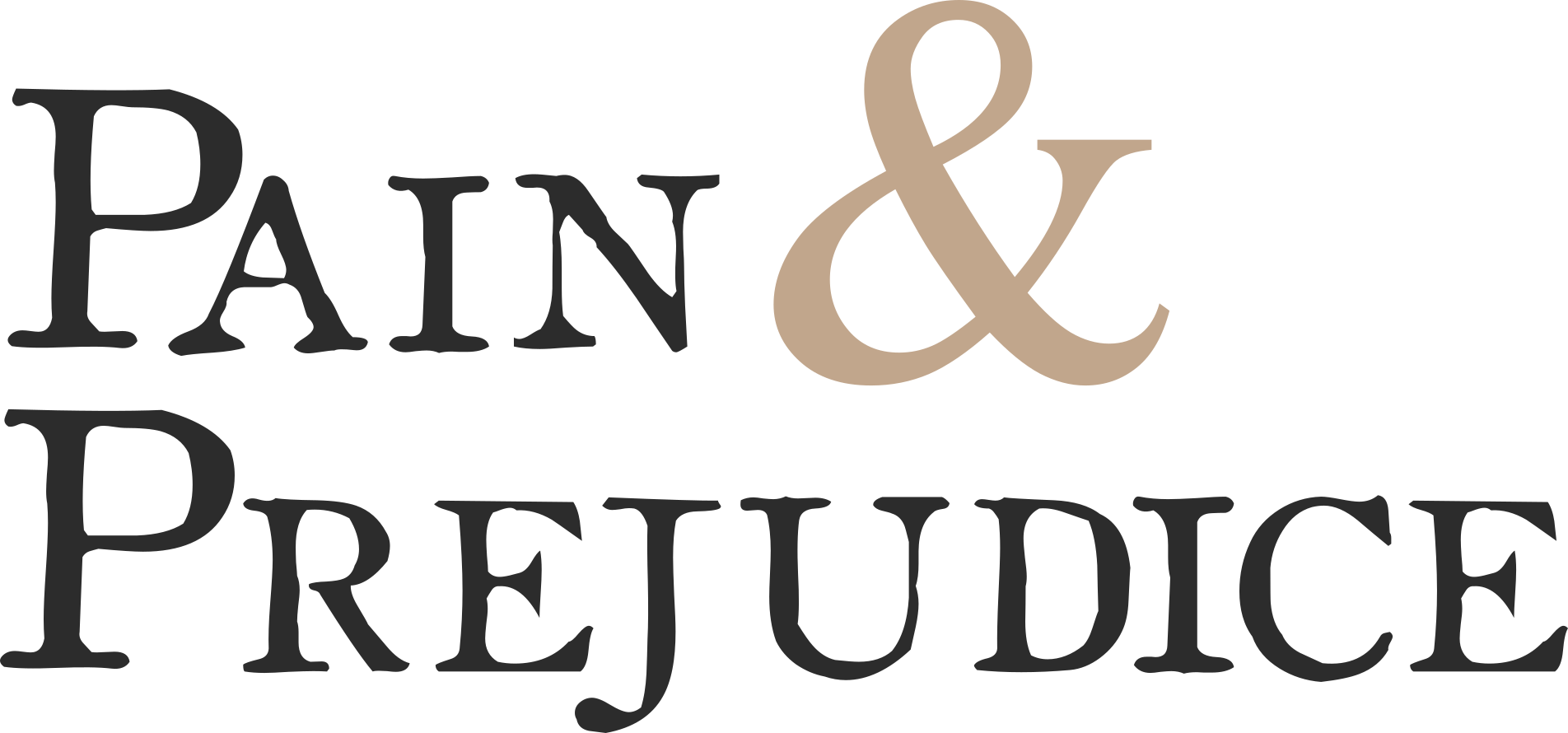 Pain and Prejudice wordmark